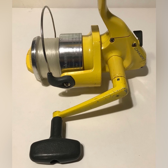 Vintage OKUMA CHASER BX-65 Fishing Reel China Spool Camping Rod Outdoor Lure x - Picture 5 of 10